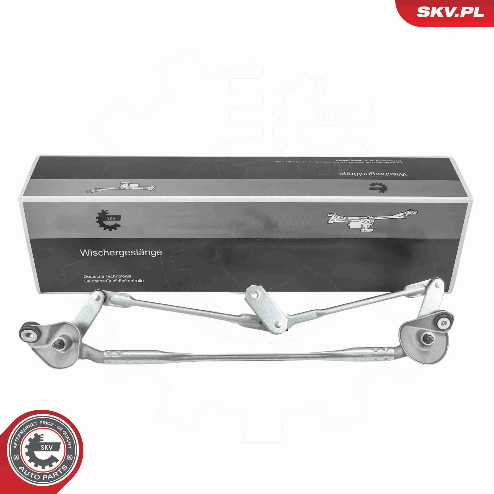 Система тяг и рычагов привода стеклоочистителя