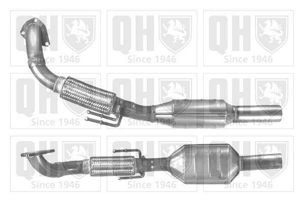 Katalizator QUINTON HAZELL QCAT80158H