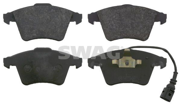 Levně Sada brzdových destiček, kotoučová brzda SWAG 30 91 6462