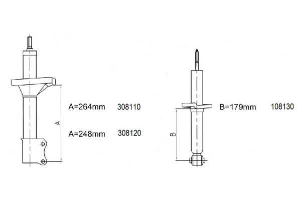Amortyzator AL-KO 108130