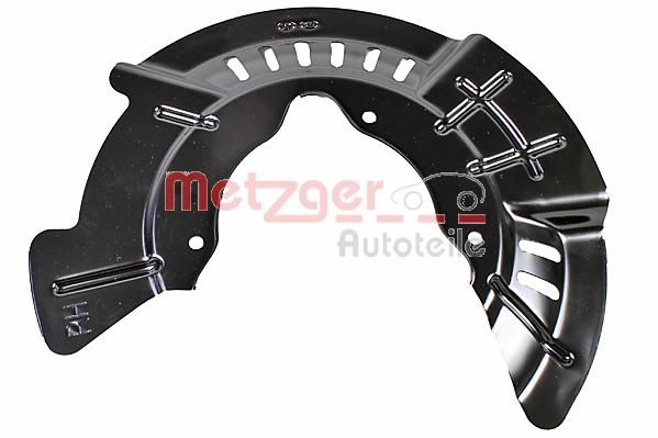 protectie stropire,disc frana METZGER 6115348