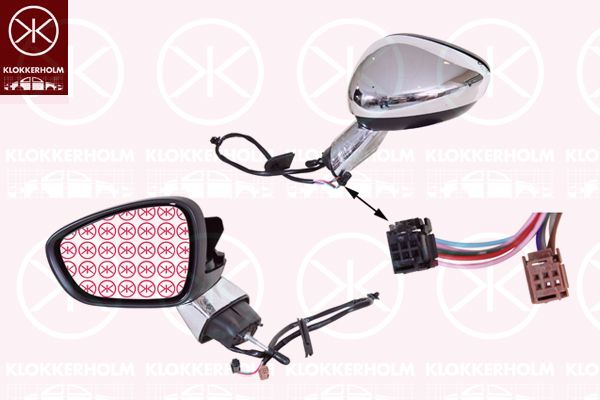 Lusterko zewnętrzne KLOKKERHOLM 05311043