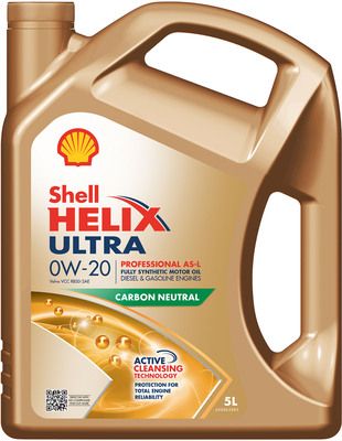 E-shop SHELL Motorový olej Helix Ultra Professional AS-L 0W-20, 550055736, 5l