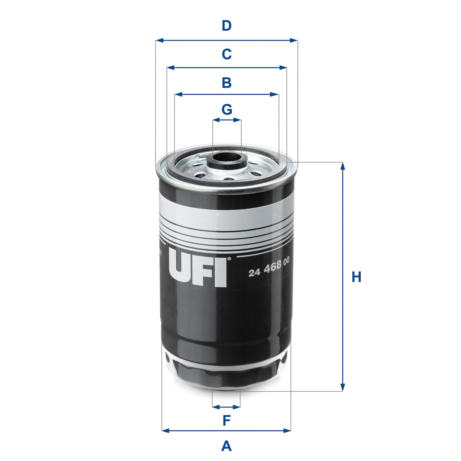 filtru combustibil UFI 24.468.00