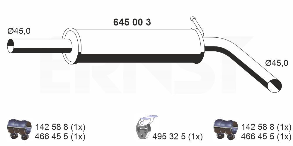 Toba esapamet intermediara ERNST 645003
