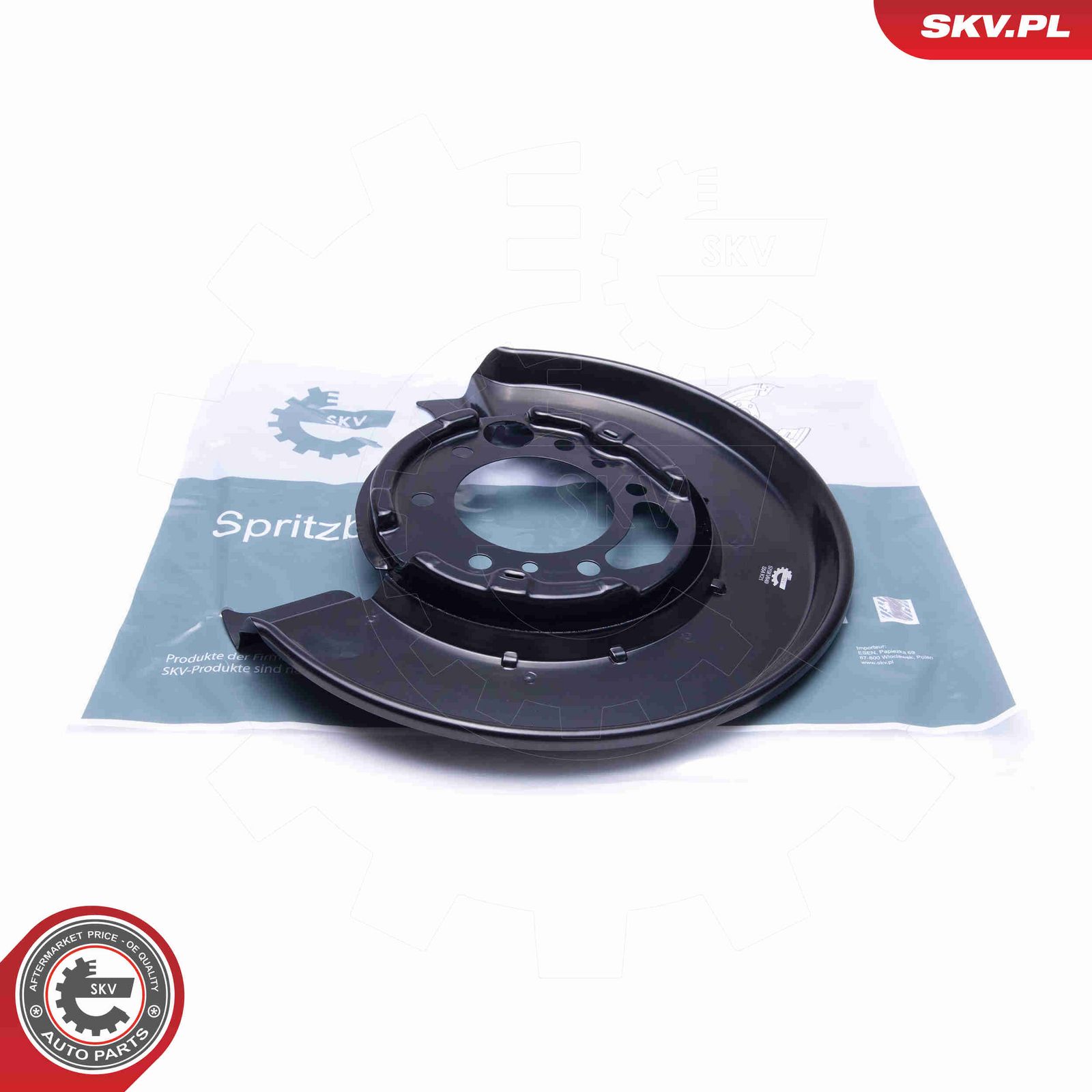 Отражатель, диск тормозного механизма