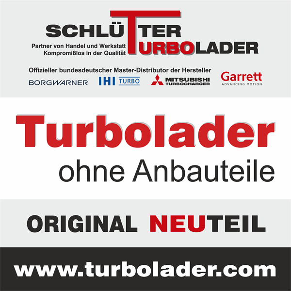 Dmychadlo, plnění SCHLÜTTER TURBOLADER 172-10515