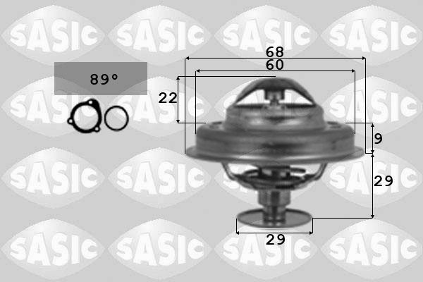 Termostat, środek chłodzący SASIC 3381041