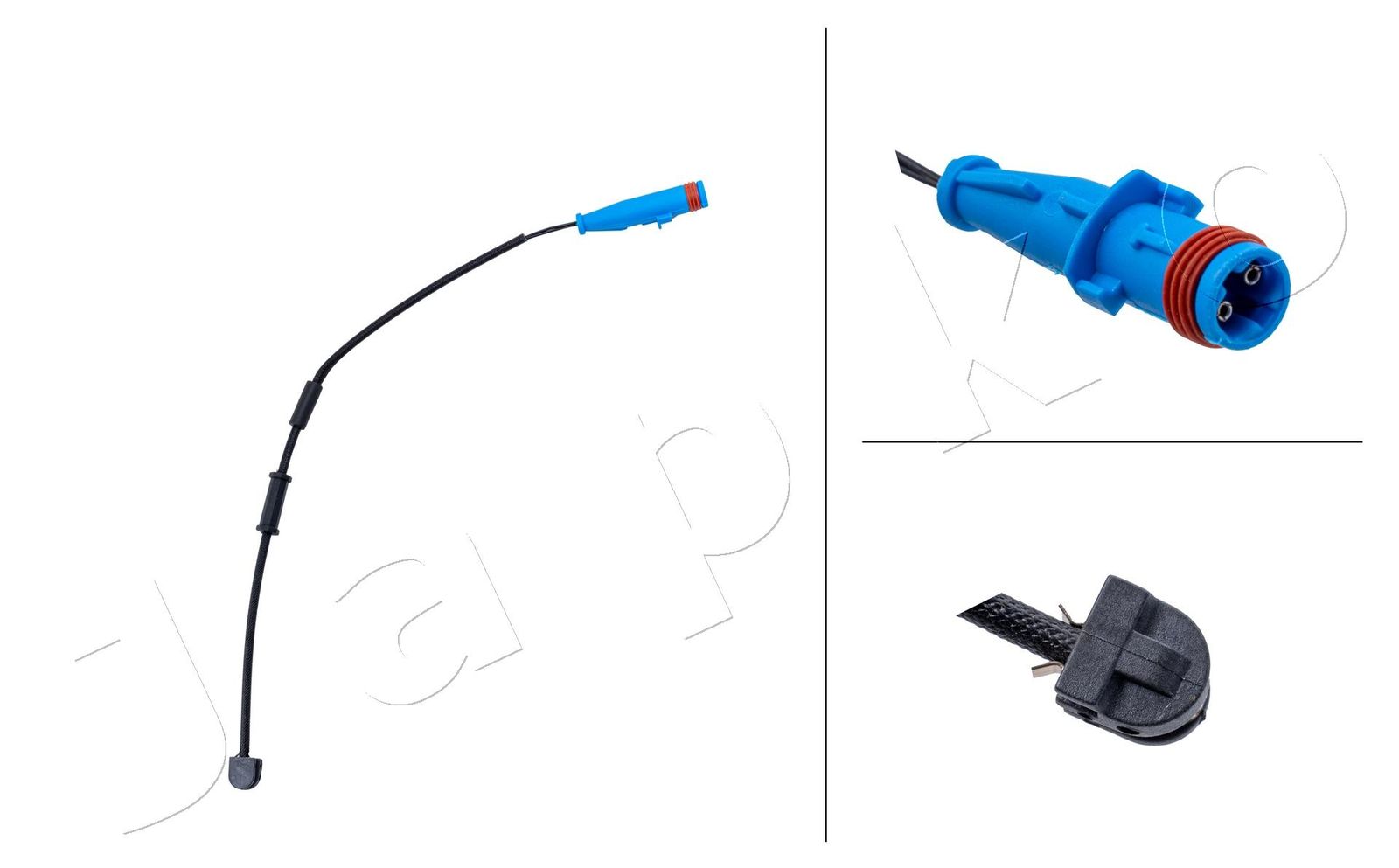 Styk ostrzegawczy, zużycie okładzin hamulcowych JAPKO BPW-141