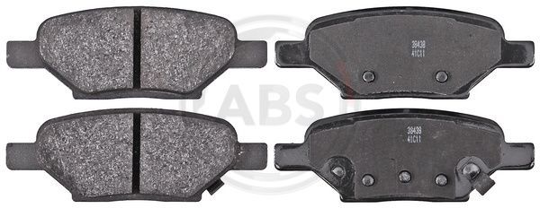 Zestaw klocków hamulcowych, hamulce tarczowe A.B.S. 38438
