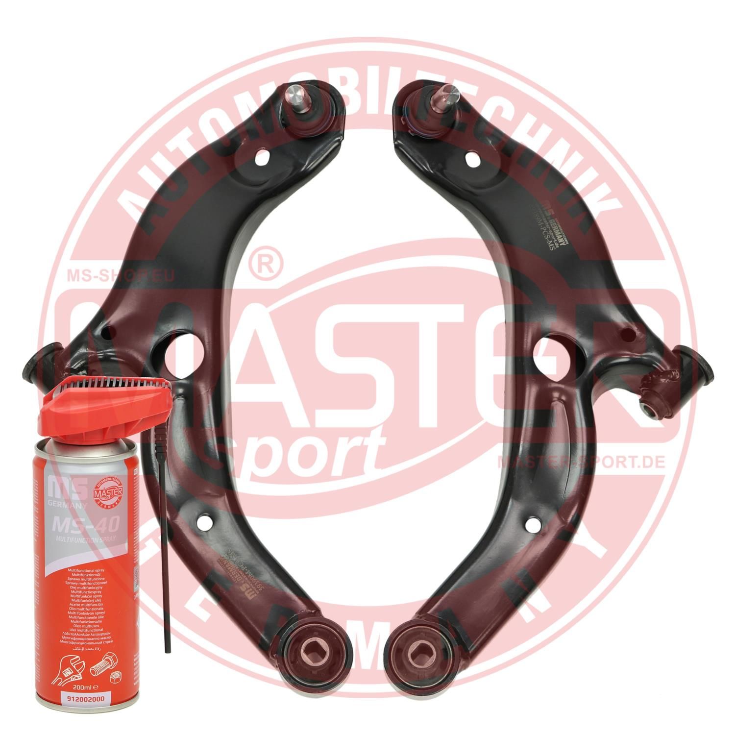 E-shop Sada ramien nápravy zavesenia kolies MASTER-SPORT GERMANY 37070-KIT-MSP