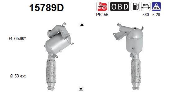 Katalizator AS 15789D