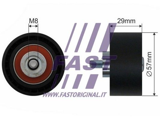 rolka kierunkowa / prowadząca, pasek rozrządu FAST FT44017