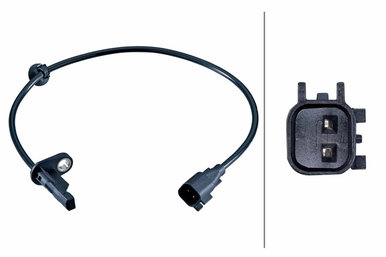 Czujnik, prędkość obrotowa koła HELLA 6PU358252-481