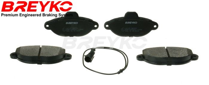 Zestaw klocków hamulcowych, hamulce tarczowe DAVID VASCO Q1115