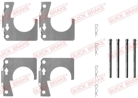 Set accesorii, placute frana QUICK BRAKE 109-0914
