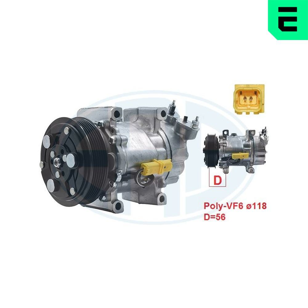 Compresor, climatizare ERA 670003