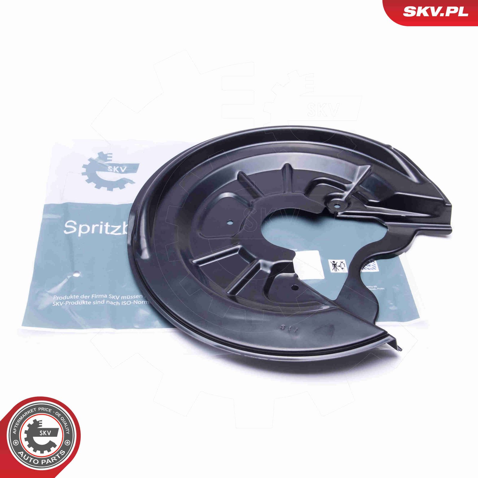 Отражатель, диск тормозного механизма