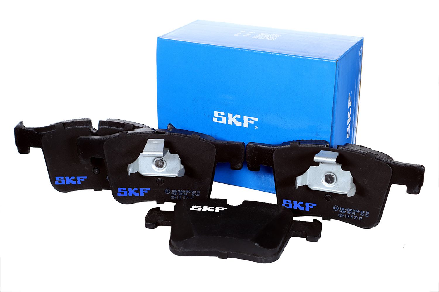 Sada brzdových platničiek kotúčovej brzdy SKF VKBP 80103