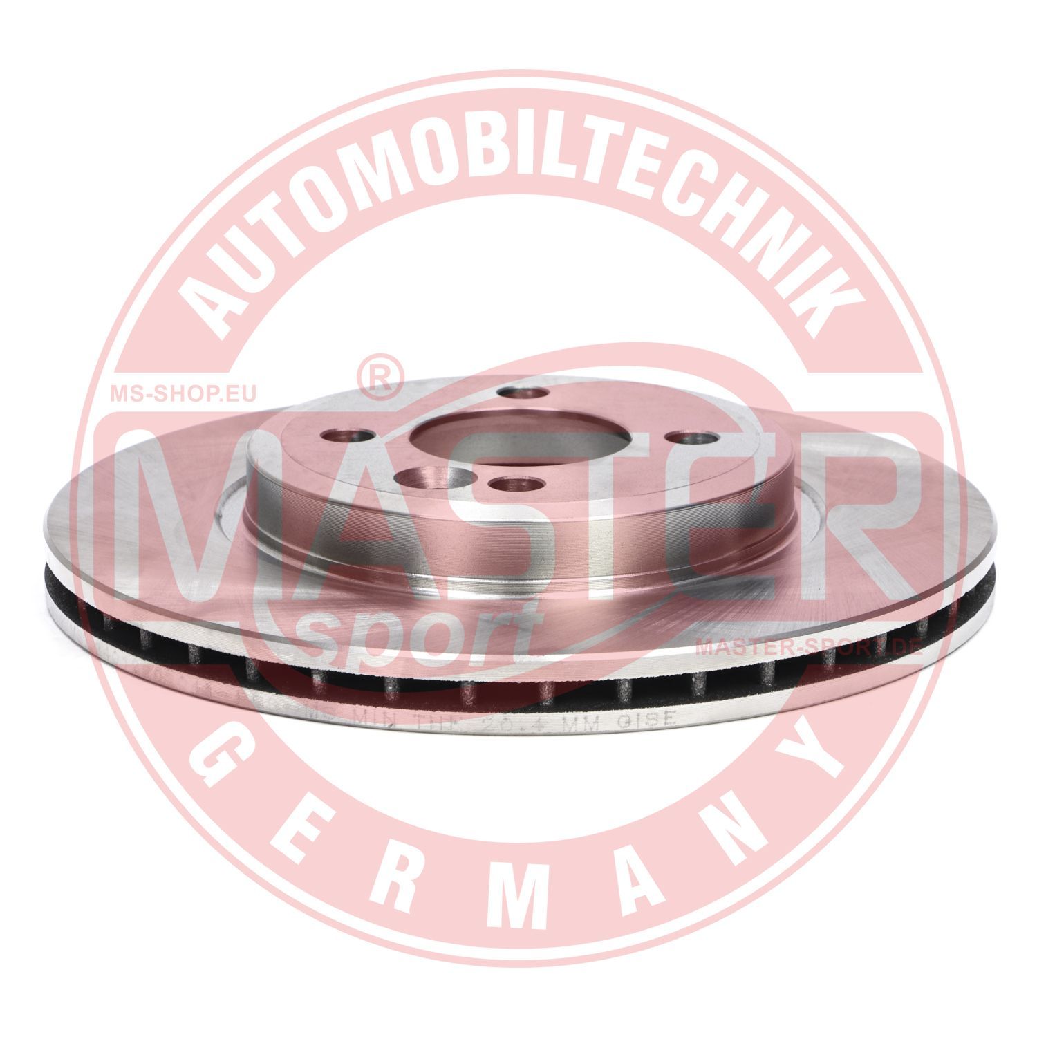 Tarcza hamulcowa MASTER-SPORT GERMANY 24012202041-PCS-MS
