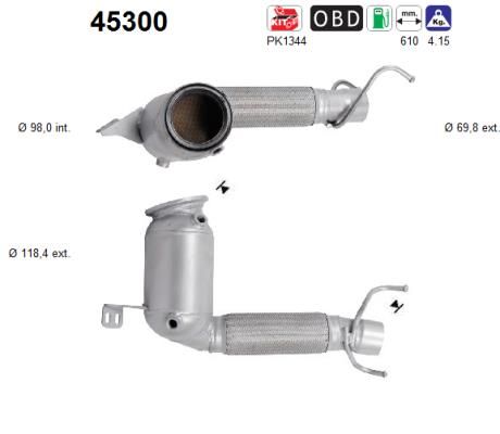 Katalizator AS 45300