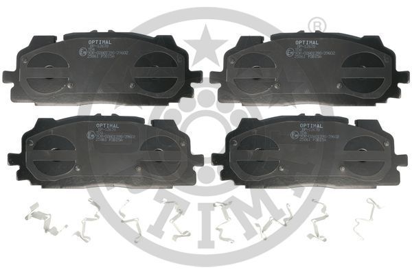 Zestaw klocków hamulcowych, hamulce tarczowe OPTIMAL BP-12678