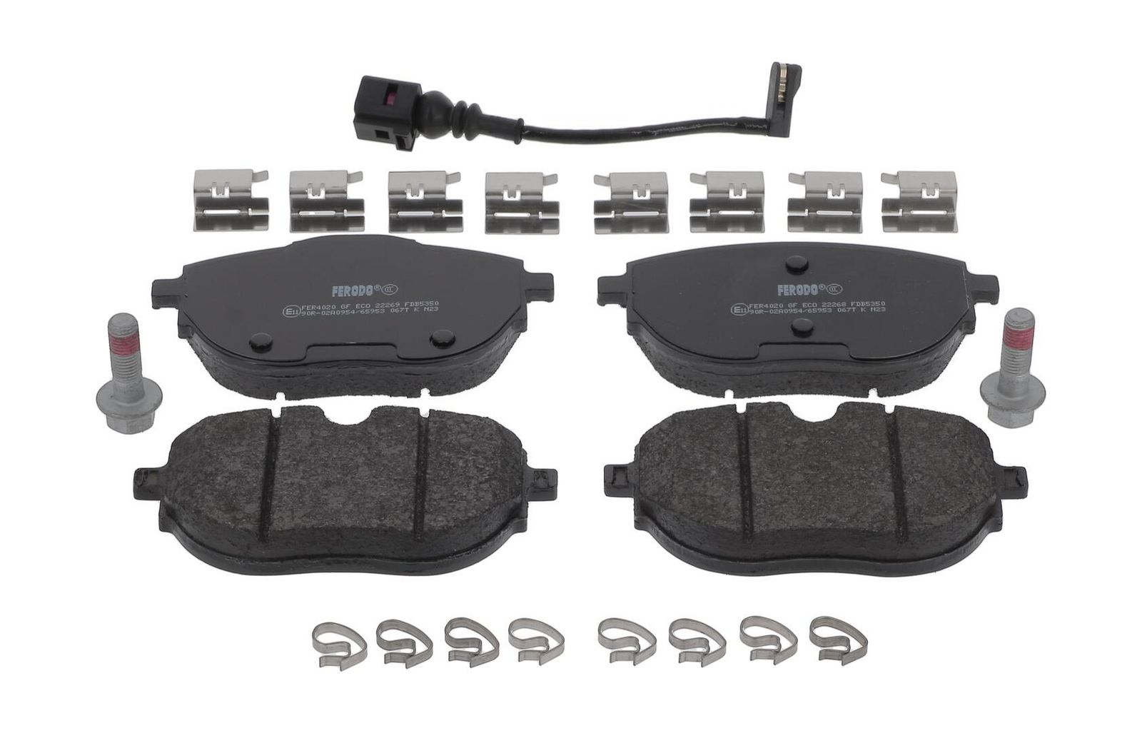 set placute frana,frana disc FERODO FDB5350