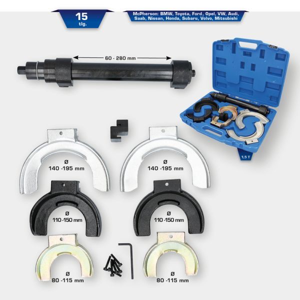 Presa arc suspensie BRILLIANT TOOLS BT651150