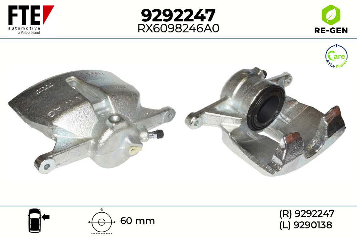 Etrier frana FTE 9292247