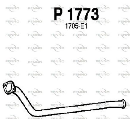 Rura wydechowa FENNO P1773