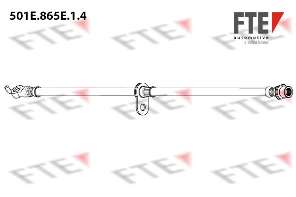 Przewód hamulcowy elastyczny FTE 501E.865E.1.4