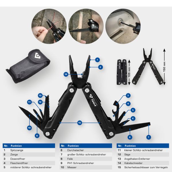 E-shop Multifunkčné meradlo KS TOOLS BT100903