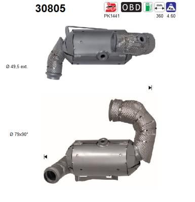 Katalizator AS 30805