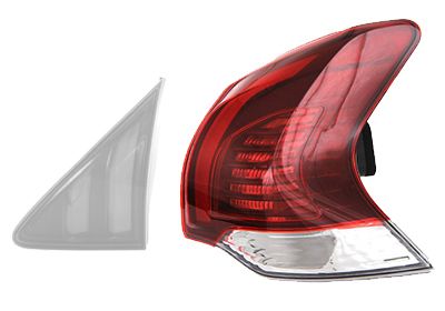 Lampa tylna zespolona VAN WEZEL 4077926
