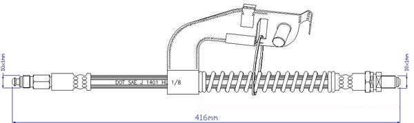JURATEK - Brake Hose