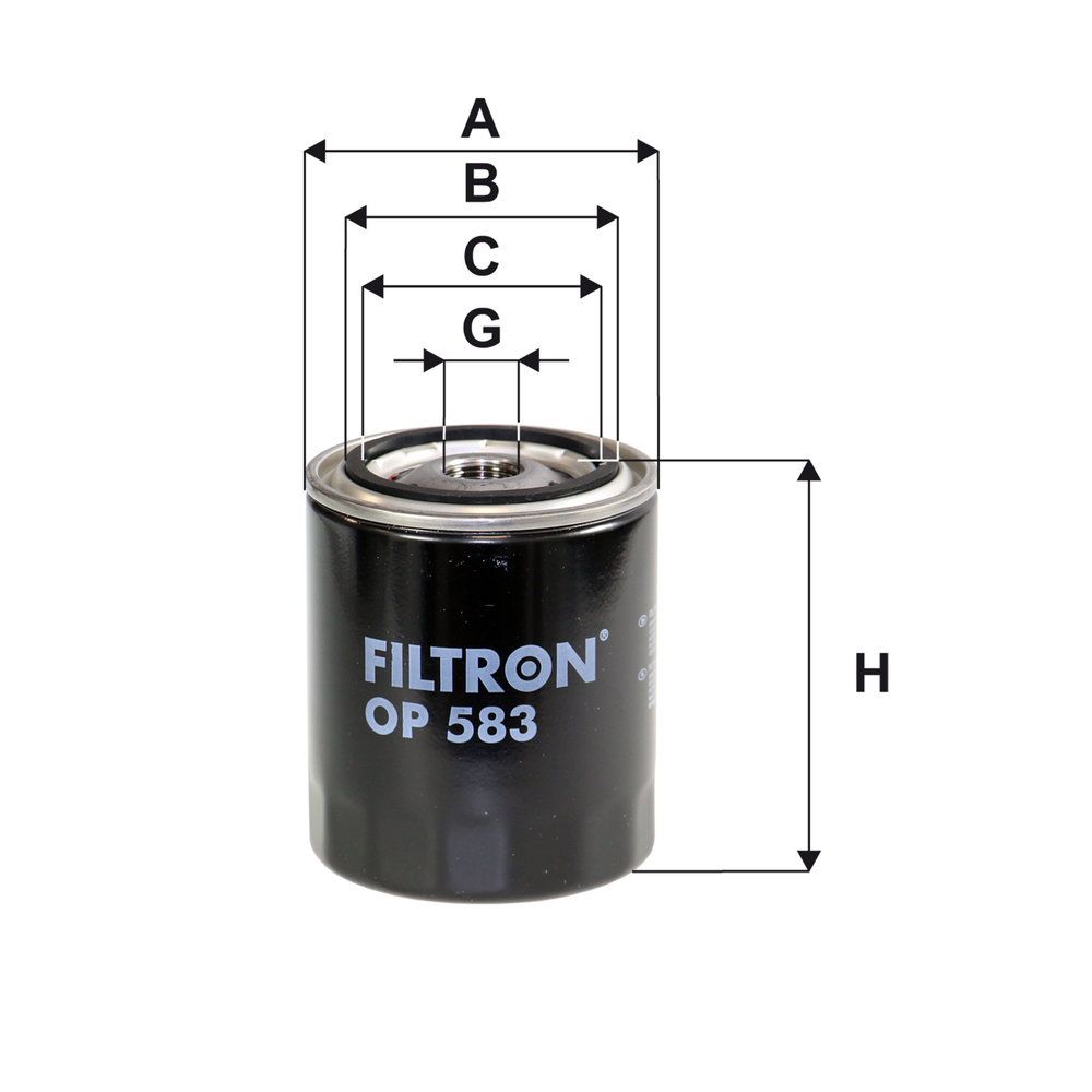 Levně Olejový filtr FILTRON OP 583