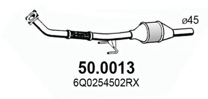 Katalizator ASSO 8Q0254502KX