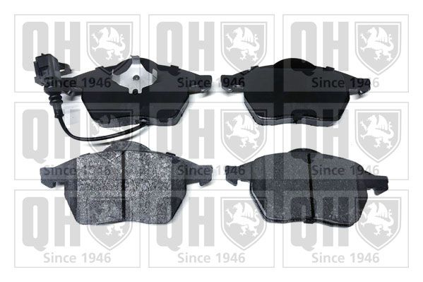 Zestaw klocków hamulcowych, hamulce tarczowe QUINTON HAZELL BP1243