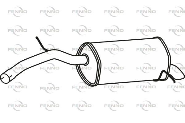 Tłumik końcowy FENNO P46007