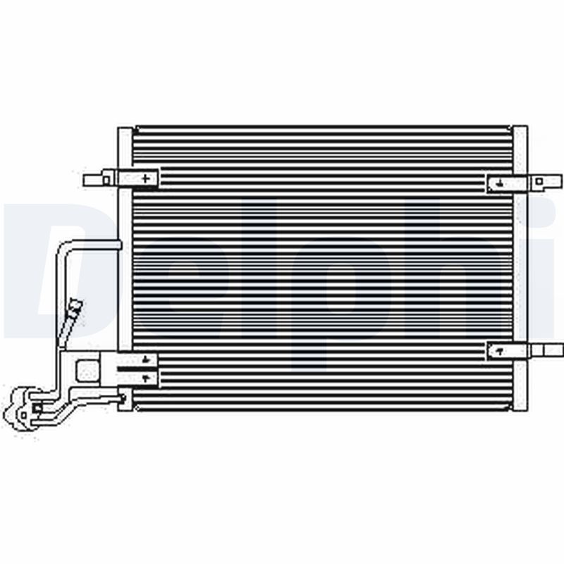 Kondenzátor klimatizácie DELPHI TSP0225453
