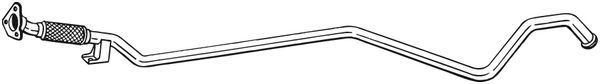 Rura wydechowa BOSAL 950-049
