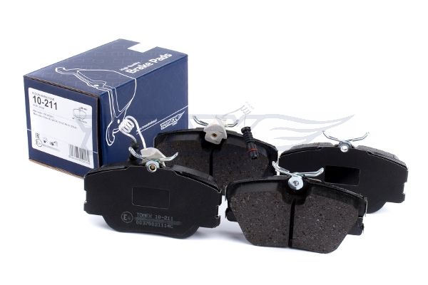 Levně Sada brzdových destiček, kotoučová brzda TOMEX Brakes 10-211