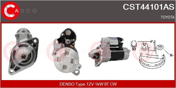 Levně Startér CASCO CST44101AS