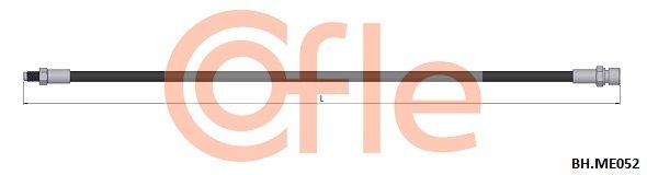 Przewód hamulcowy elastyczny COFLE 92.BH.ME052