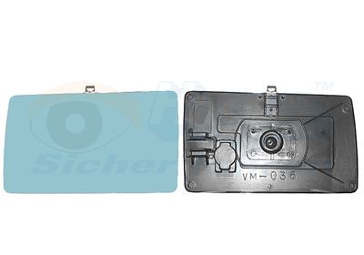 Levně Sklo do zrcátka, vnější zrcátko VAN WEZEL 3024831