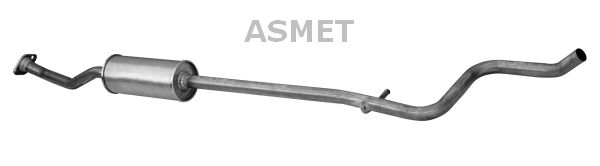 Střední tlumič výfuku ASMET 09.062