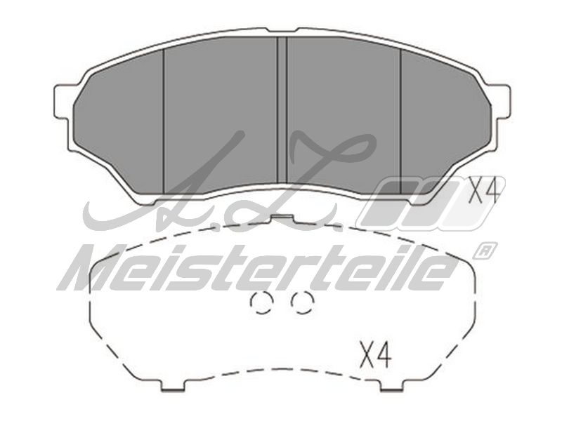 V37-0014 KIT DE PLAQUETTES DE FREIN