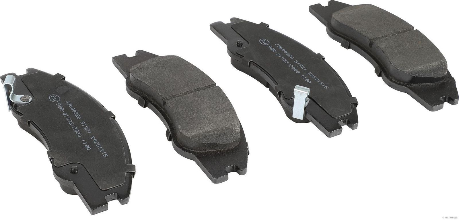 set placute frana,frana disc HERTH+BUSS JAKOPARTS J3600326