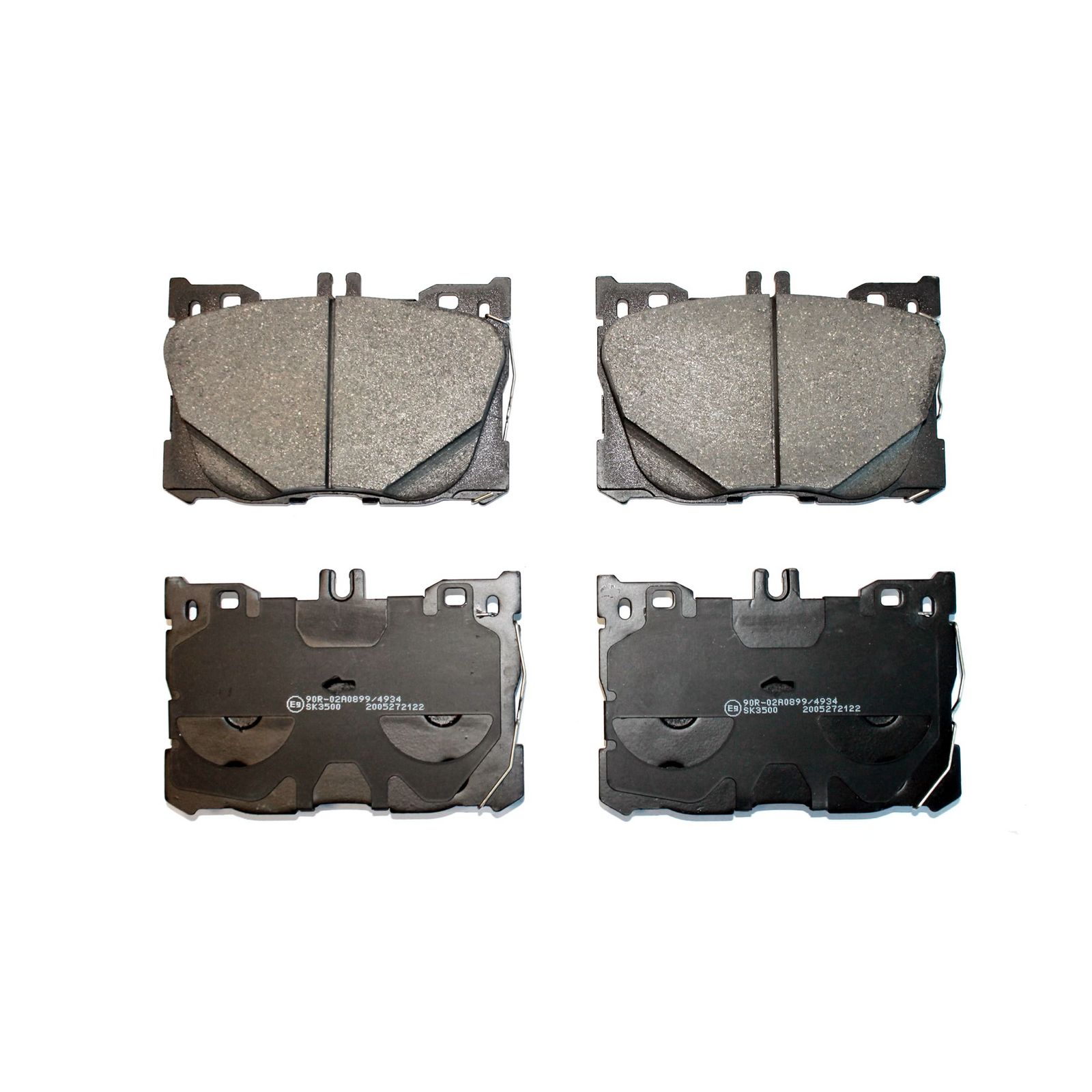 Kit de plaquettes de frein, frein à disque