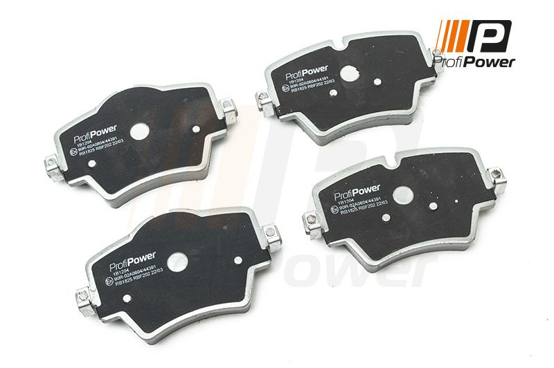 E-shop Sada brzdových platničiek kotúčovej brzdy ProfiPower 1B1204